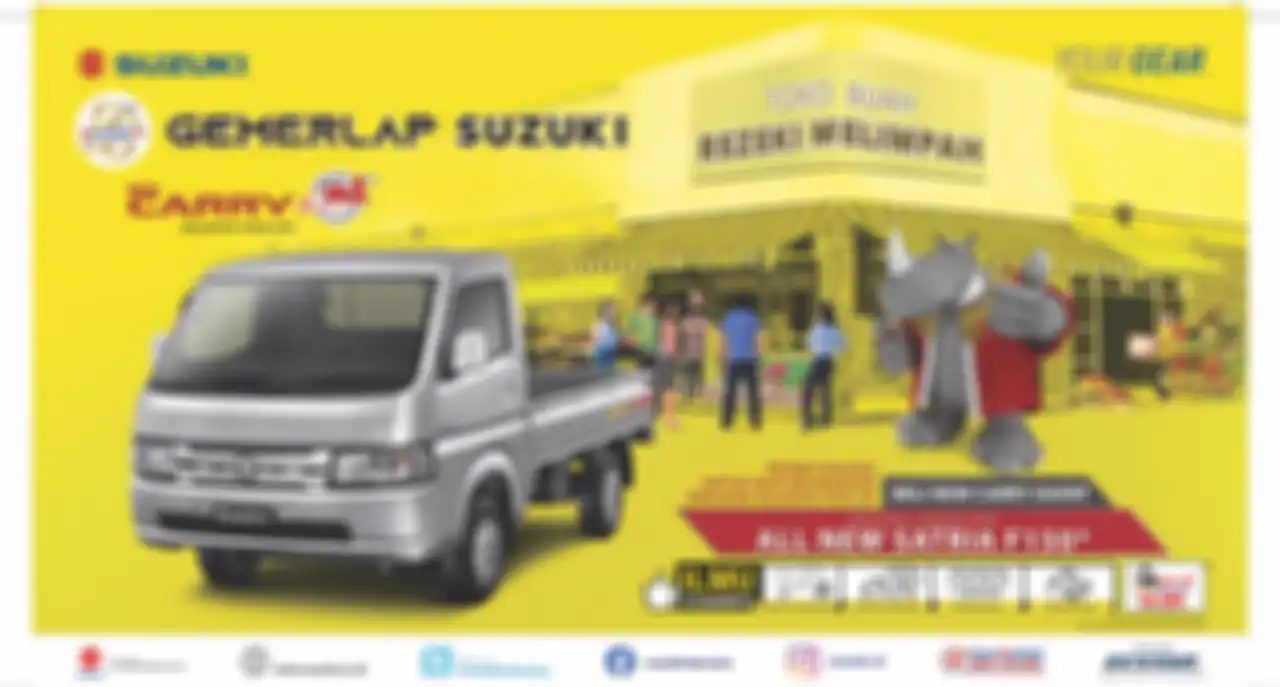 Pembelian Suzuki New Carry mendapatkan hadiah langsung Suzuki All New Satria F150