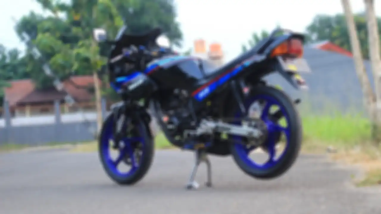 Modifikasi Yamaha RX-Z yang tampil jadi lebih modern!