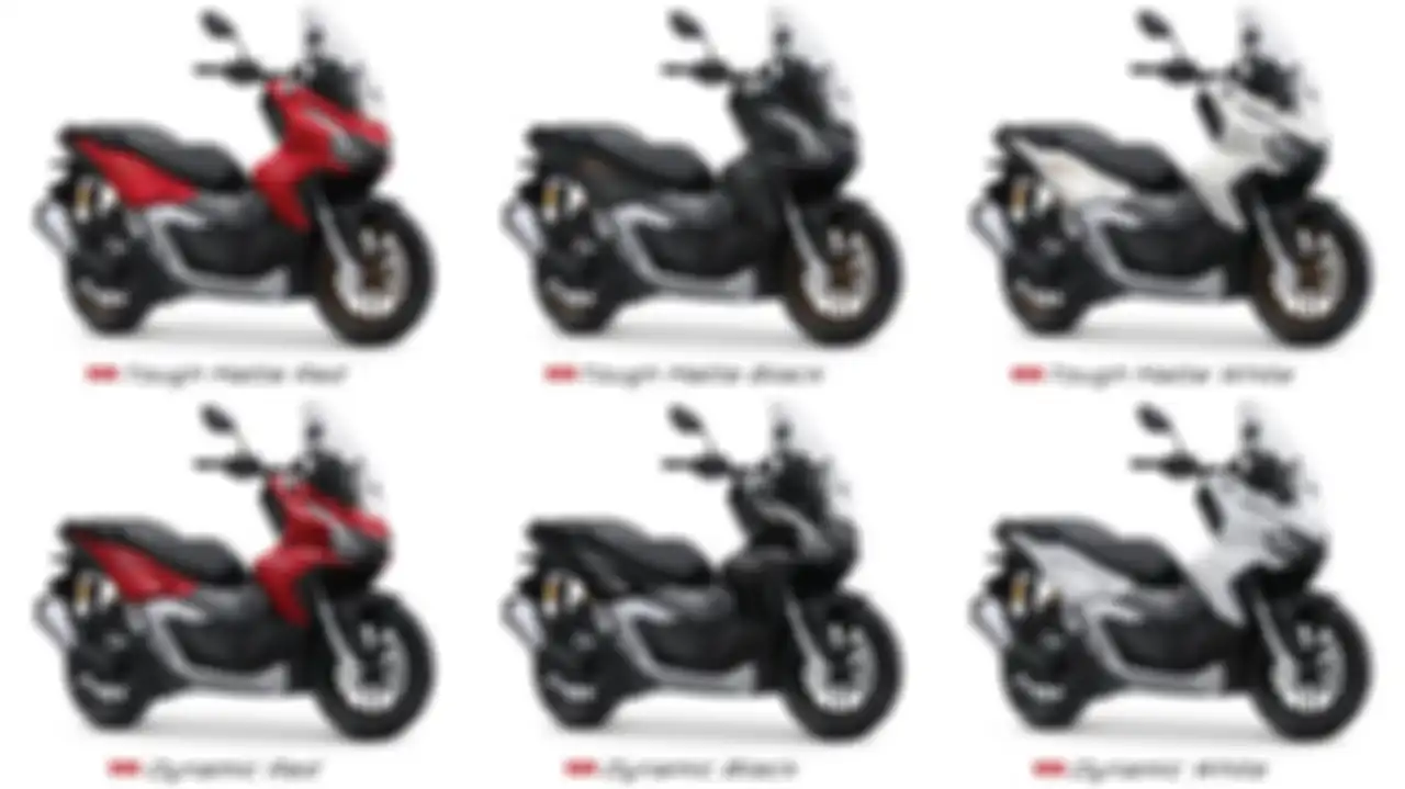 6 Pilihan warna Honda ADV 160