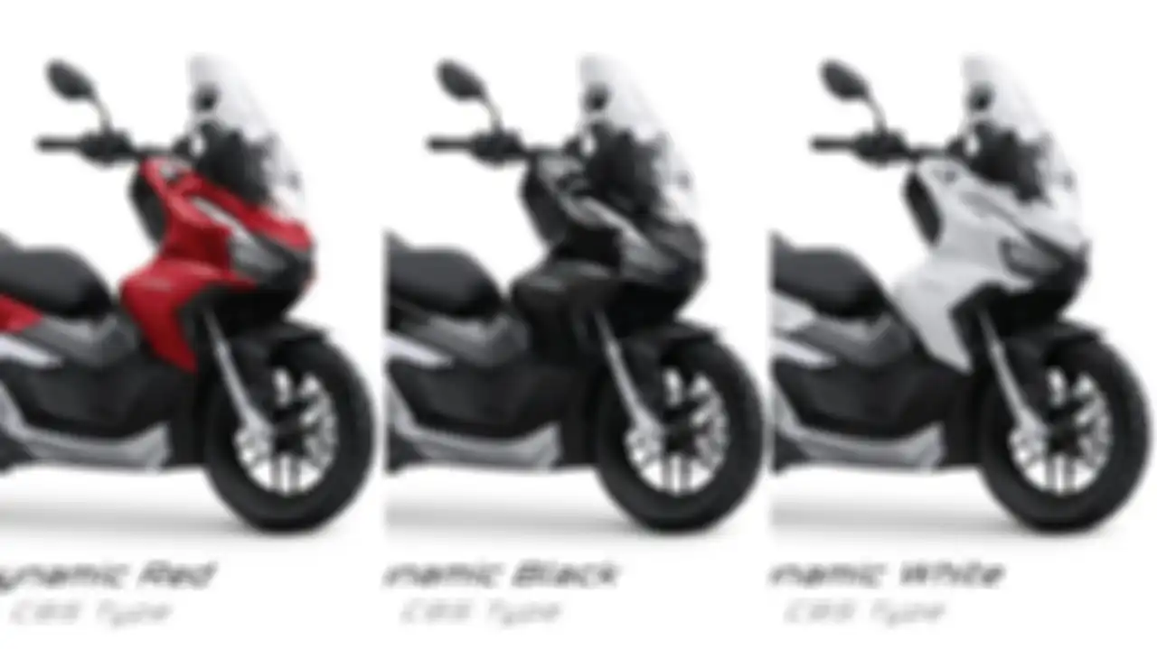 3 pilihan warna motor Honda ADV 160 untuk tipe CBS