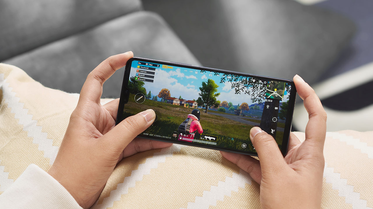 Ilustrasi main game PUBG Mobile di Vivo V23 5G