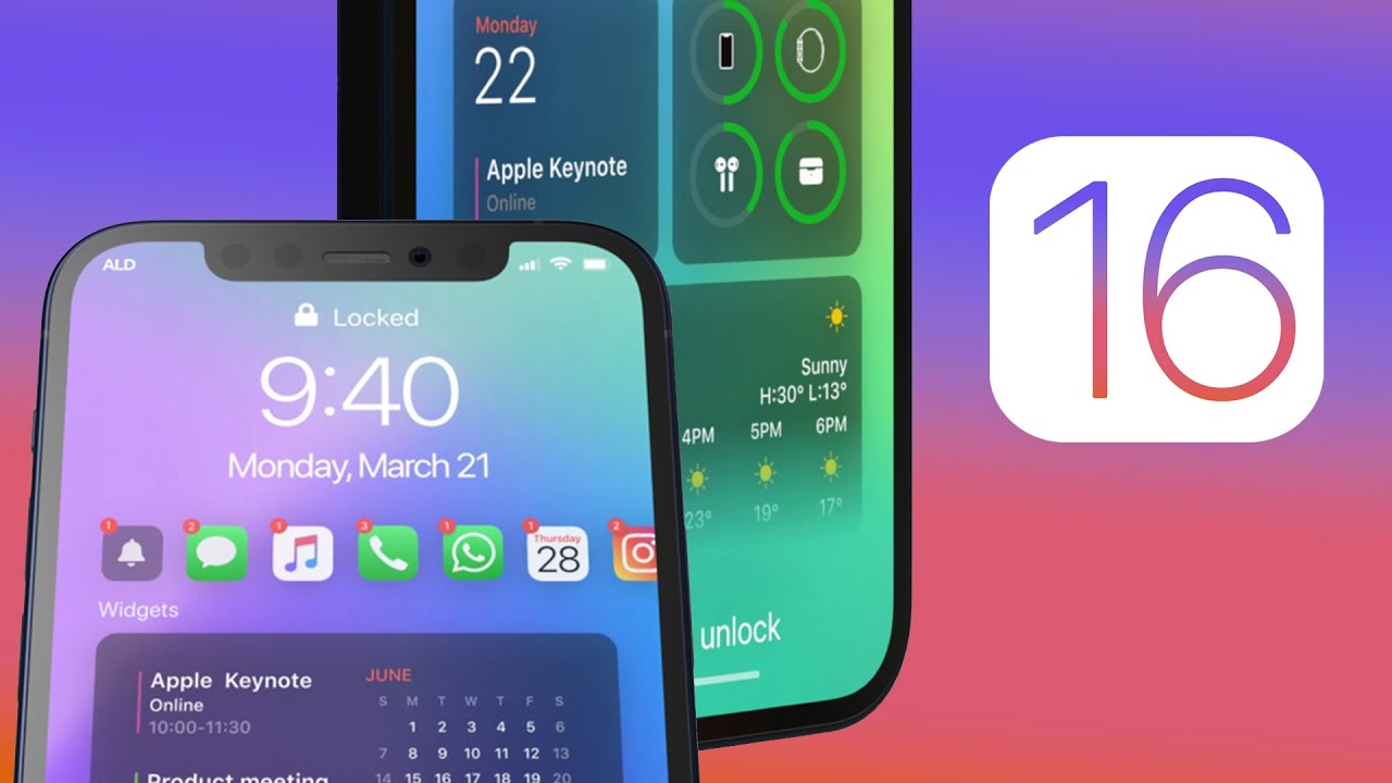 Ilustrasi iOS 16