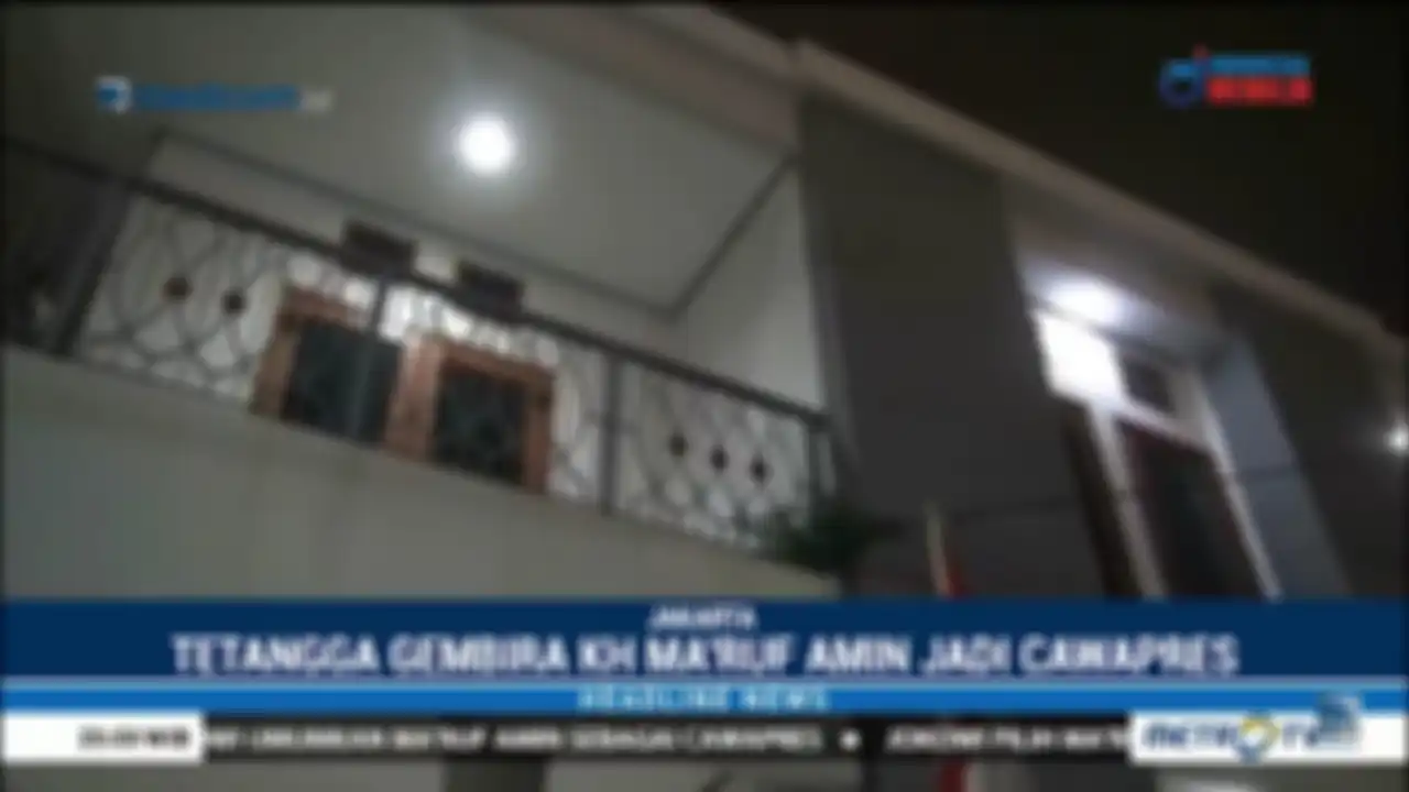 Jadi Cawapres, Rumah Maruf Amin Ramai Didatangi Tetangga