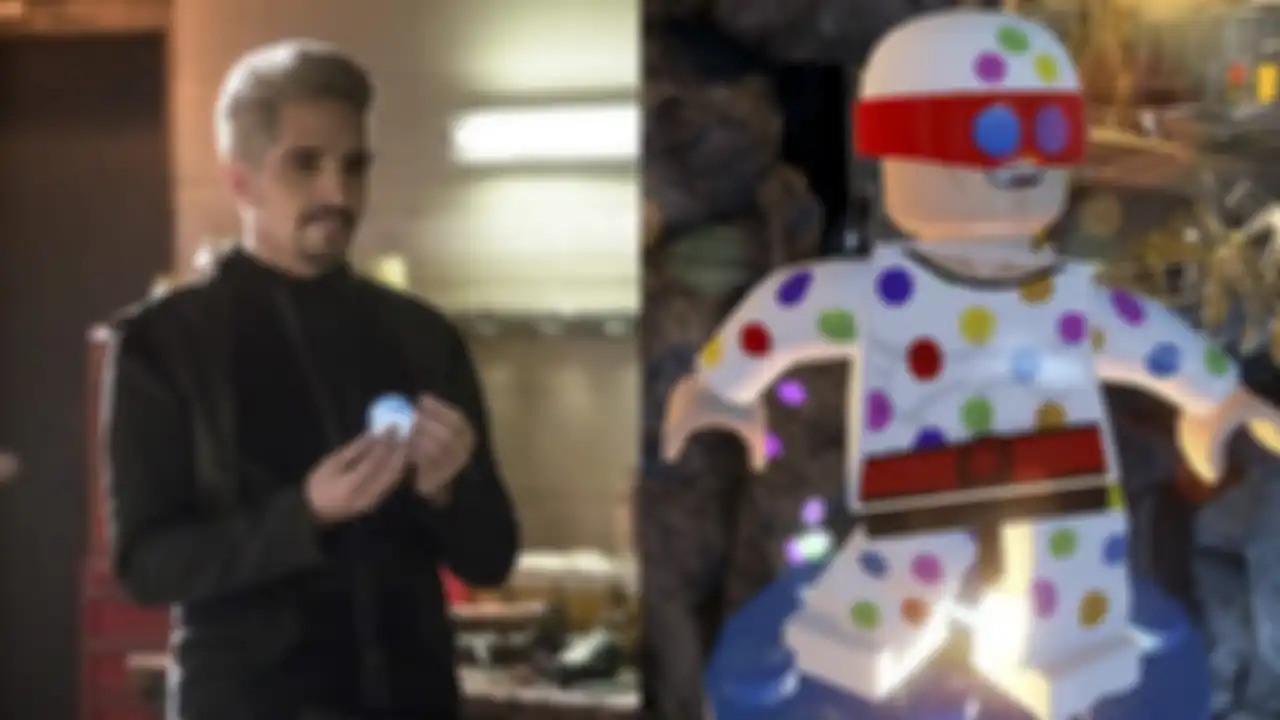 David Dastmalchian dan Polka Dot Man 