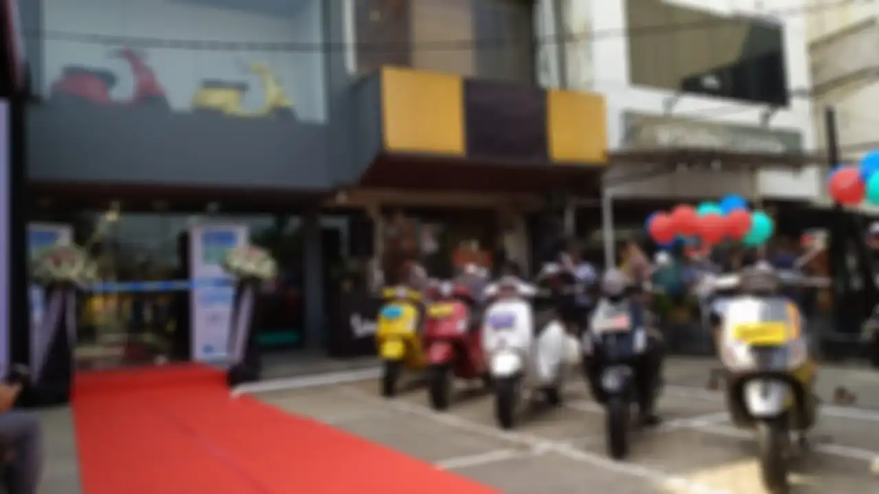 Dealer baru Vespa di Jatinegara