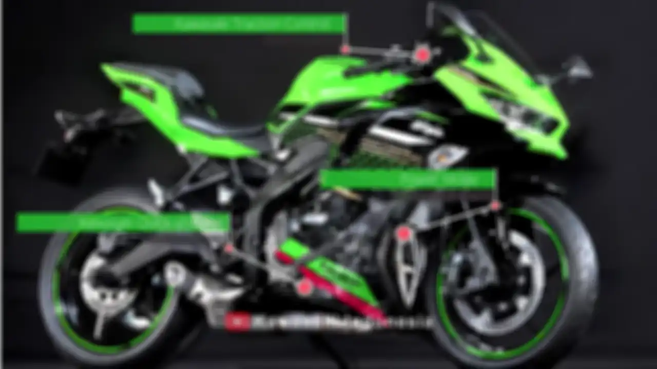 Fitur-fitur pada Kawasaki Ninja ZX-25R
