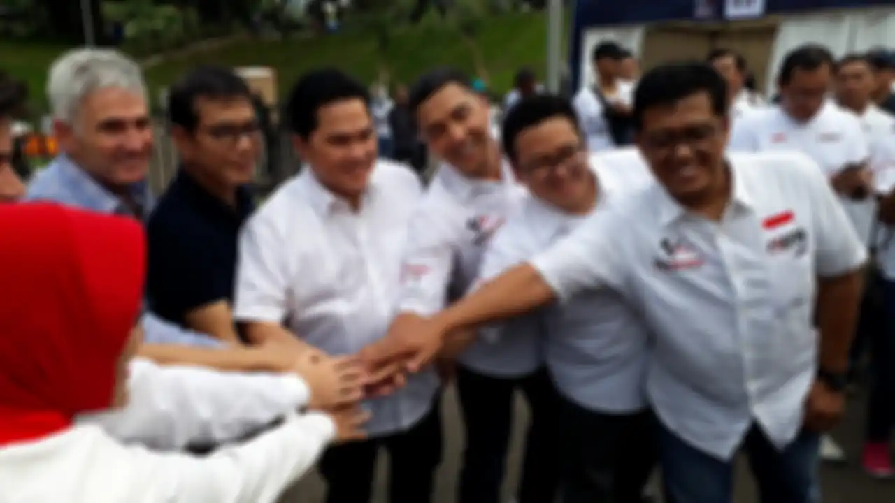 Dihadiri oleh Menteri BUMN Erick Tohir, Menteri Pariwisata dan Ekonomi Kreatif Wishnutama Kusubandio, Dirut ITDC Abdulbar M Mansoer, Sporting Director Dorna Carlos Ezpeleta, CEO MGPA Ricky Baheramsjah, legenda hidup MotoGP Michael ‘Mick’ Doohan, dan pihak terkait lainnya saat meresmikan pre-booking tiket MotoGP Mandalika.