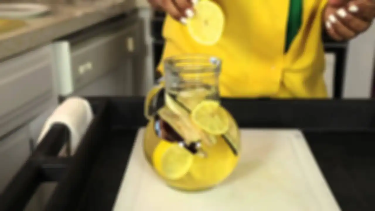 Air terong dan lemon