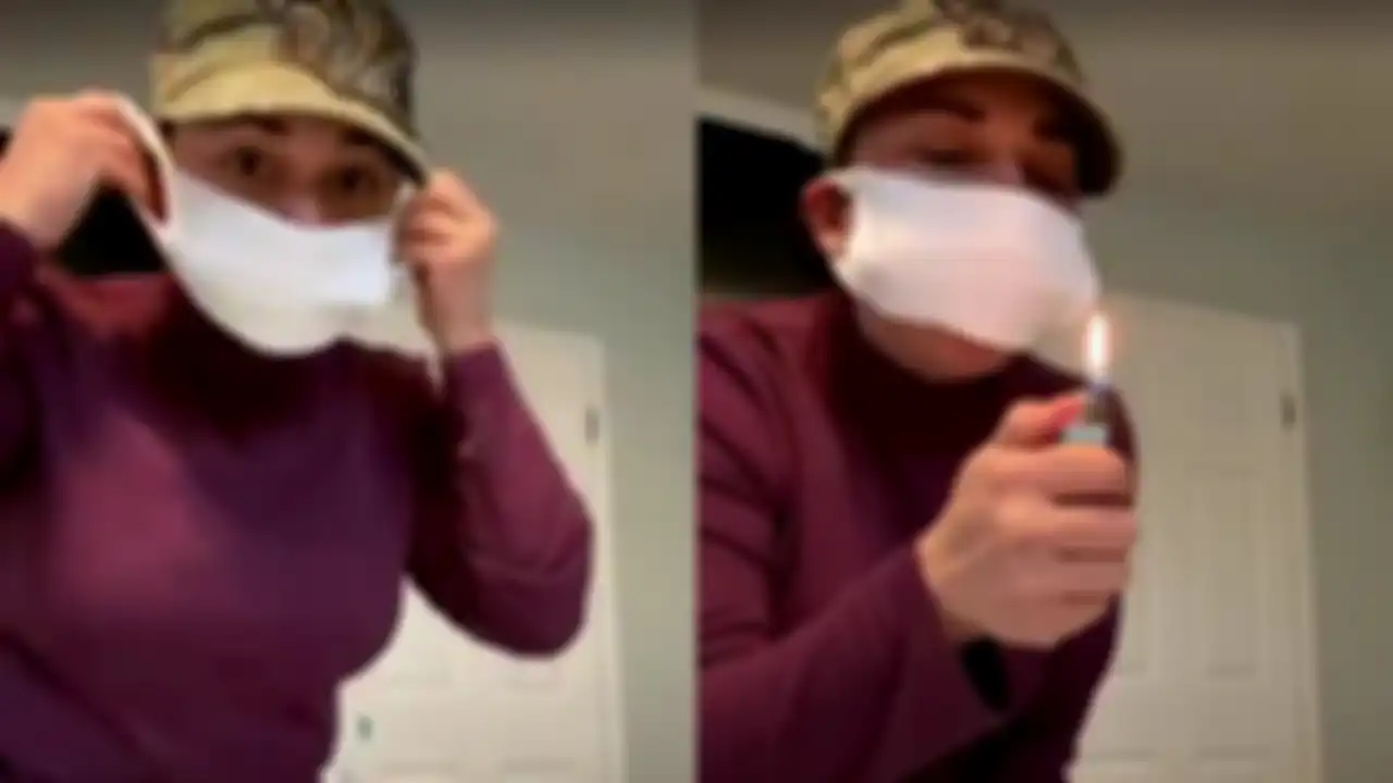Tutorial membuat masker kain dari kaus kaki