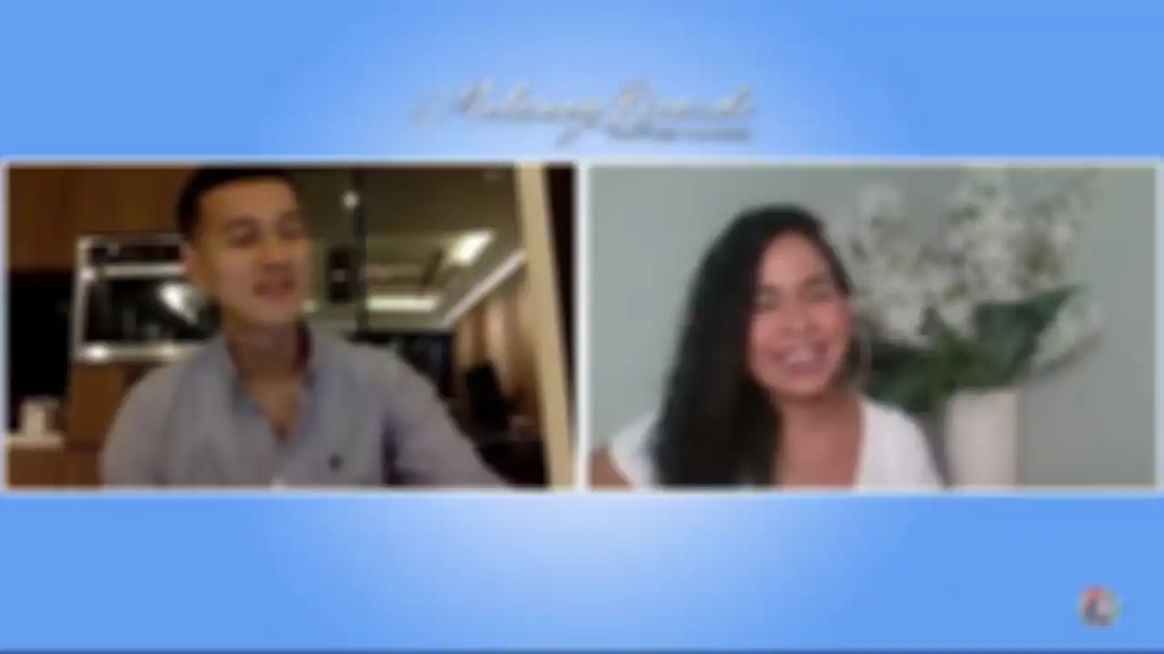 Herjunot Ali jelaskan hubungannya dengan Luna Maya di vlog Melaney Ricardo.