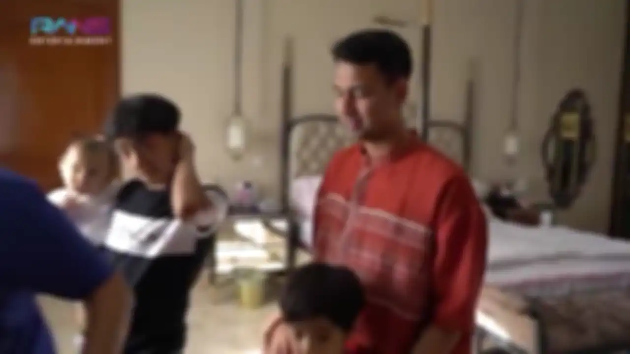 Raffi ahmad melongo saat jelajahi rumah baru ruben onsu