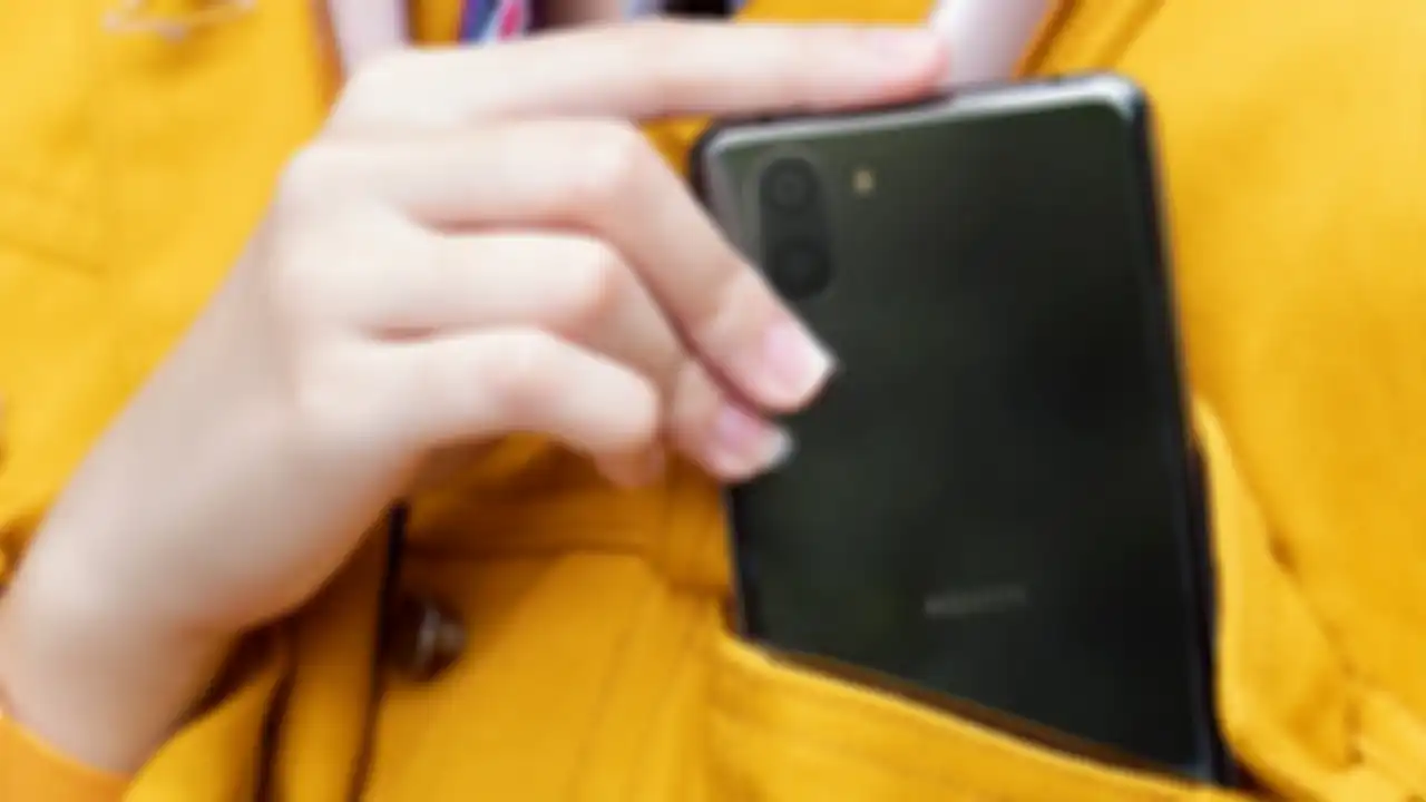 Sharp Aquos R3 tampil belakang.