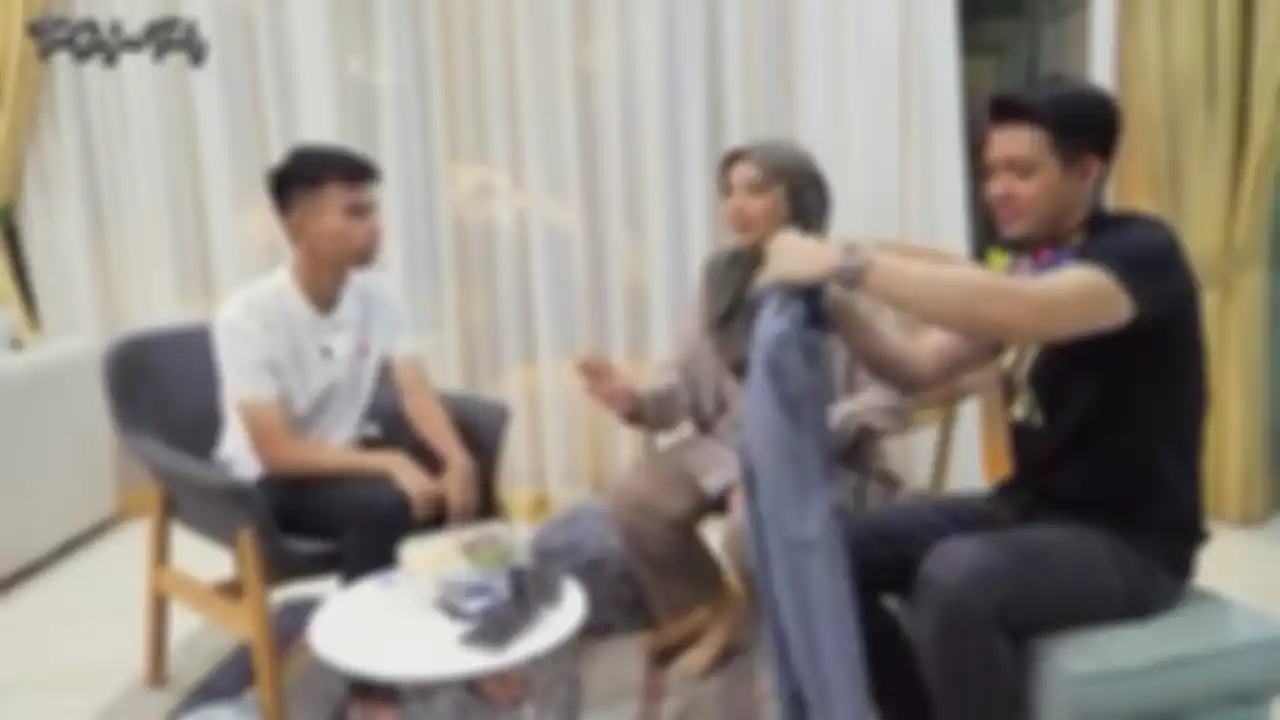 Dimas dapat hadiah dari Irwansyah dan Zaskia Sungkar