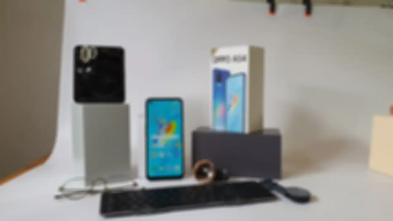 Tampilan layar Oppo A54.