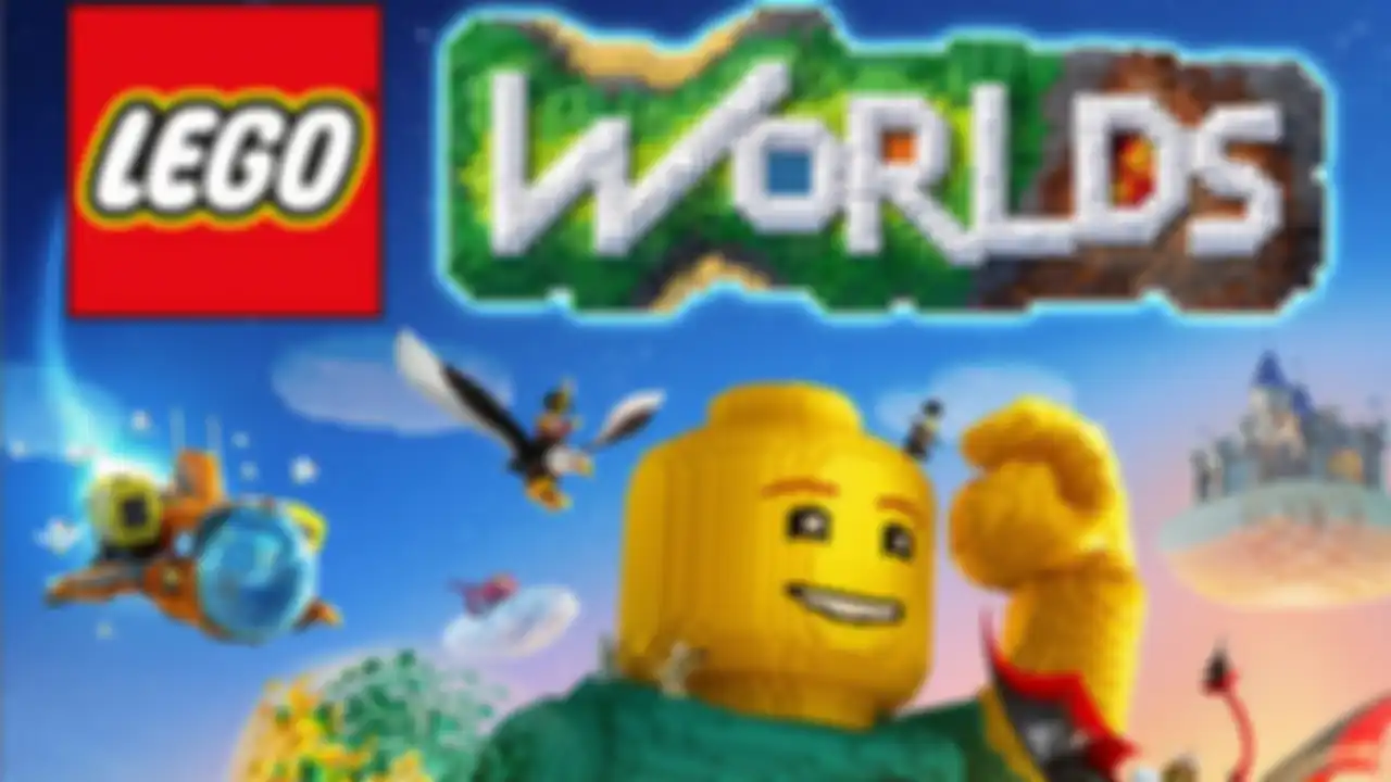 Poster game Lego Worlds 