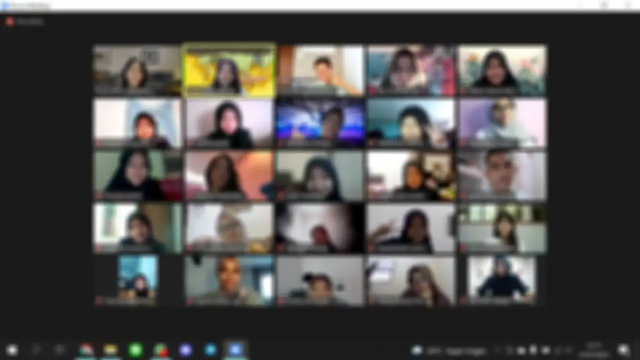 Acara Learning Space dari Puan Bisa, webinar Self Regulation: No More Toxic Productivity.