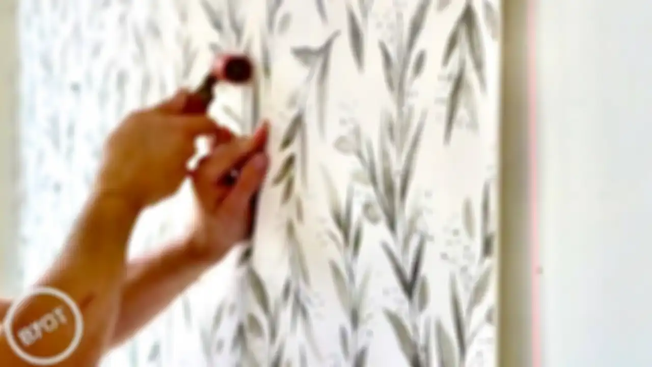 Cara Memasang Wallpaper Dinding Kamar 