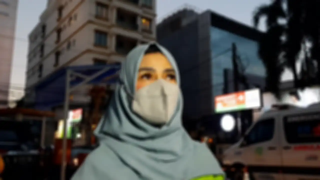 Amy Qanita saat ditemui Grid.ID di kawasan Menteng, Jakarta Pusat, Jumat (26/11/2021).