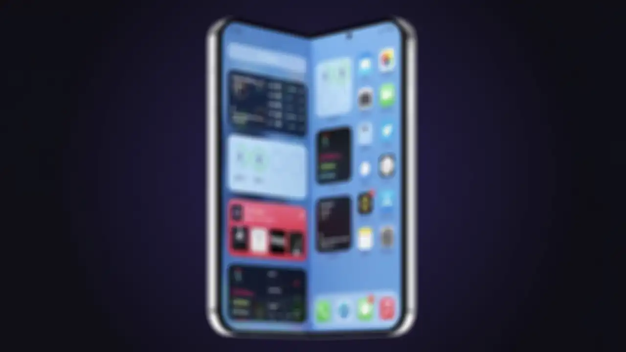 Ilustrasi iPhone lipat