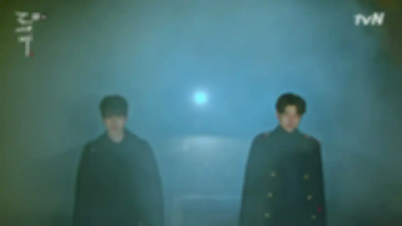 Goblin dan Grim Reaper dalam drama Korea berjudul Goblin