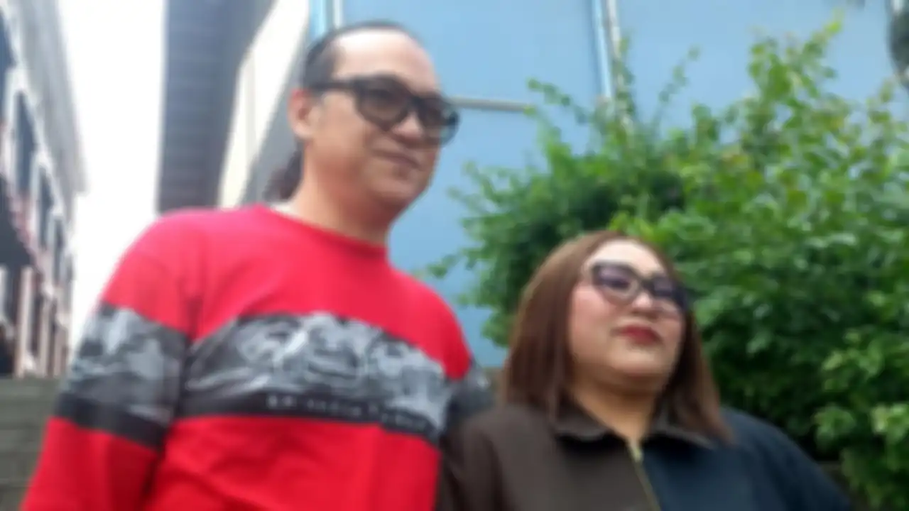 Nunung dan Iyan Sambiran saat Grid.Id jumpai di kawasan Tendean, Jakarta Selatan, Rabu (23/8/2023).