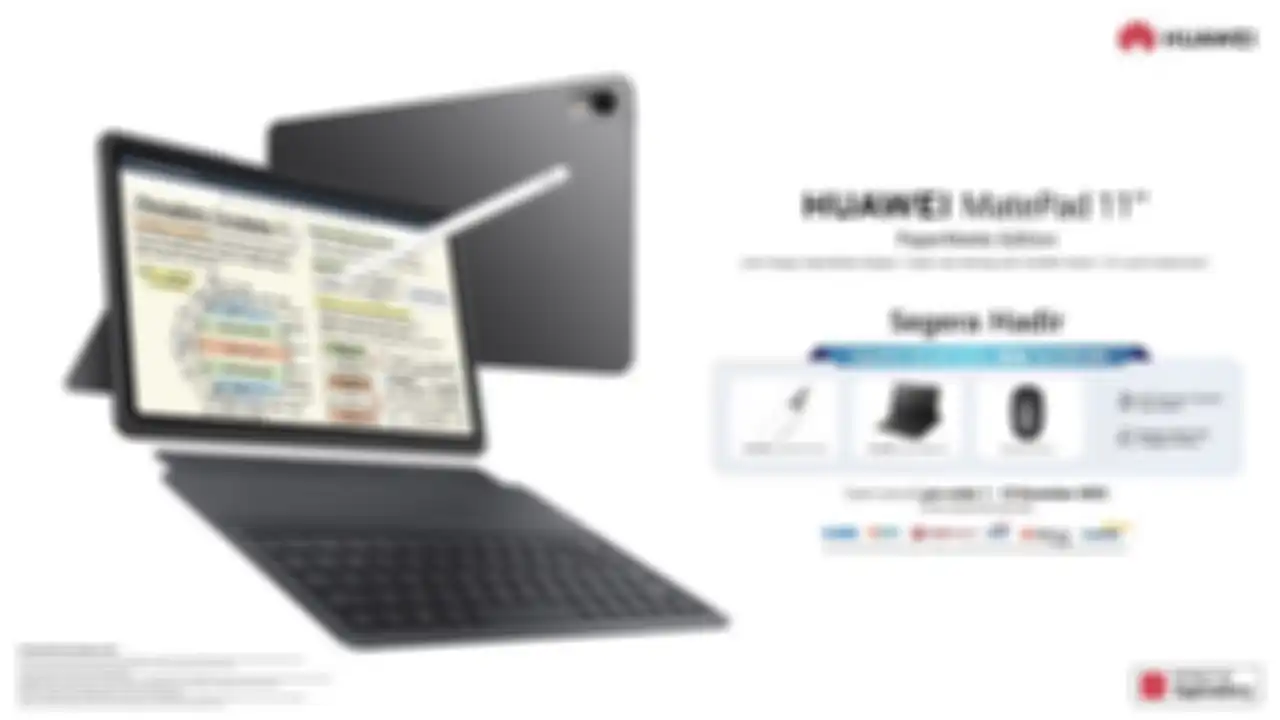Huawei Matepad 11 Papermatte edition hadir dengan berbagai macam promo dan bonus selama masa pre-order