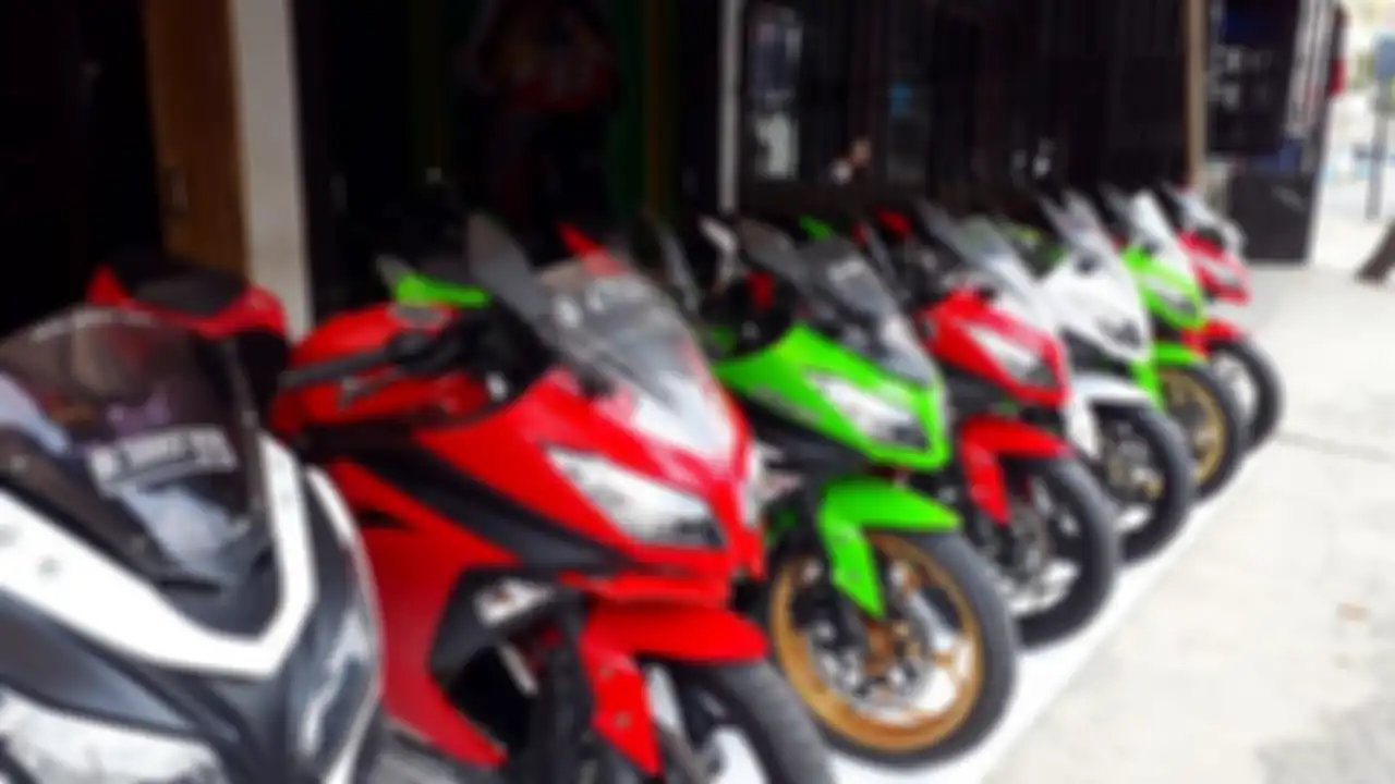 Kawasaki Ninja 250 cc lawas masih stabil