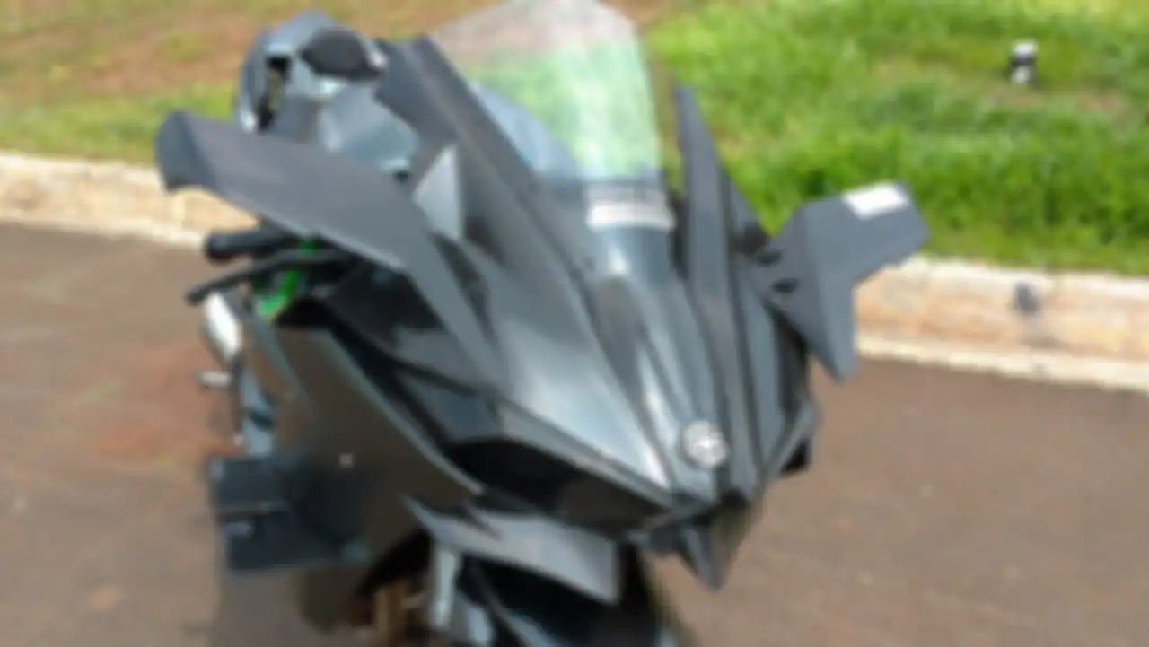 Bodi depan Kawasaki Ninja H2R