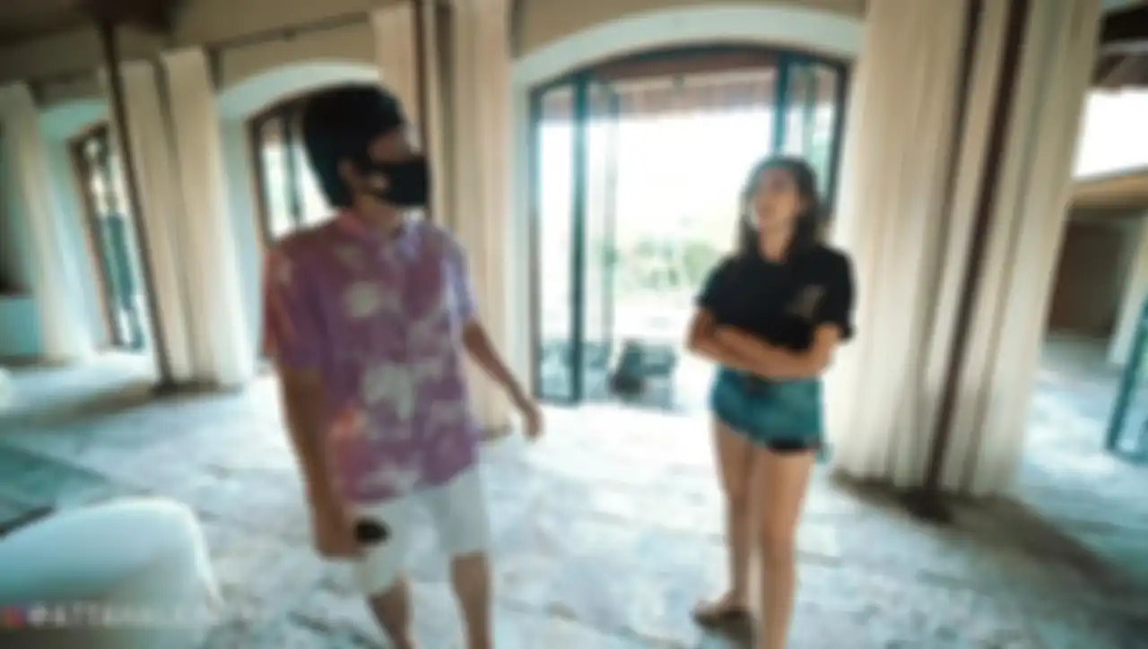 Atta Halilintar saat mengunjungi Jedar di Bali