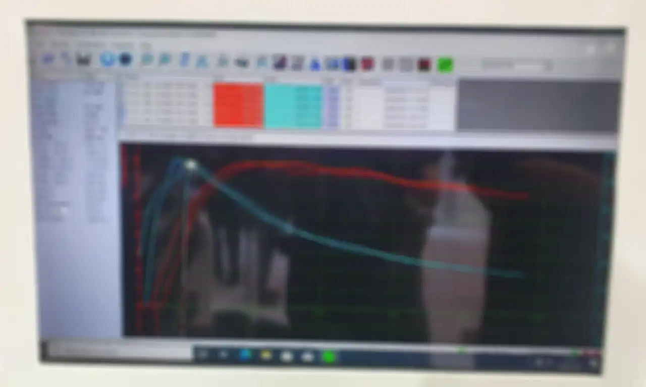 Grafik tes dyno Alva One di mesin Sportdyno