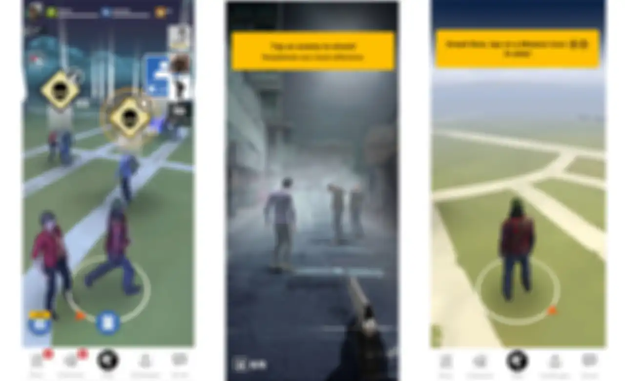 Penampilan Aplikasi game Our world
