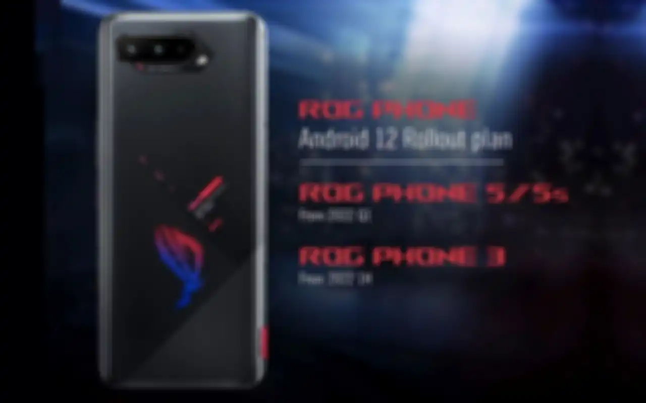 Jadwal updateAndroid 12 untuk Asus ROG Phone