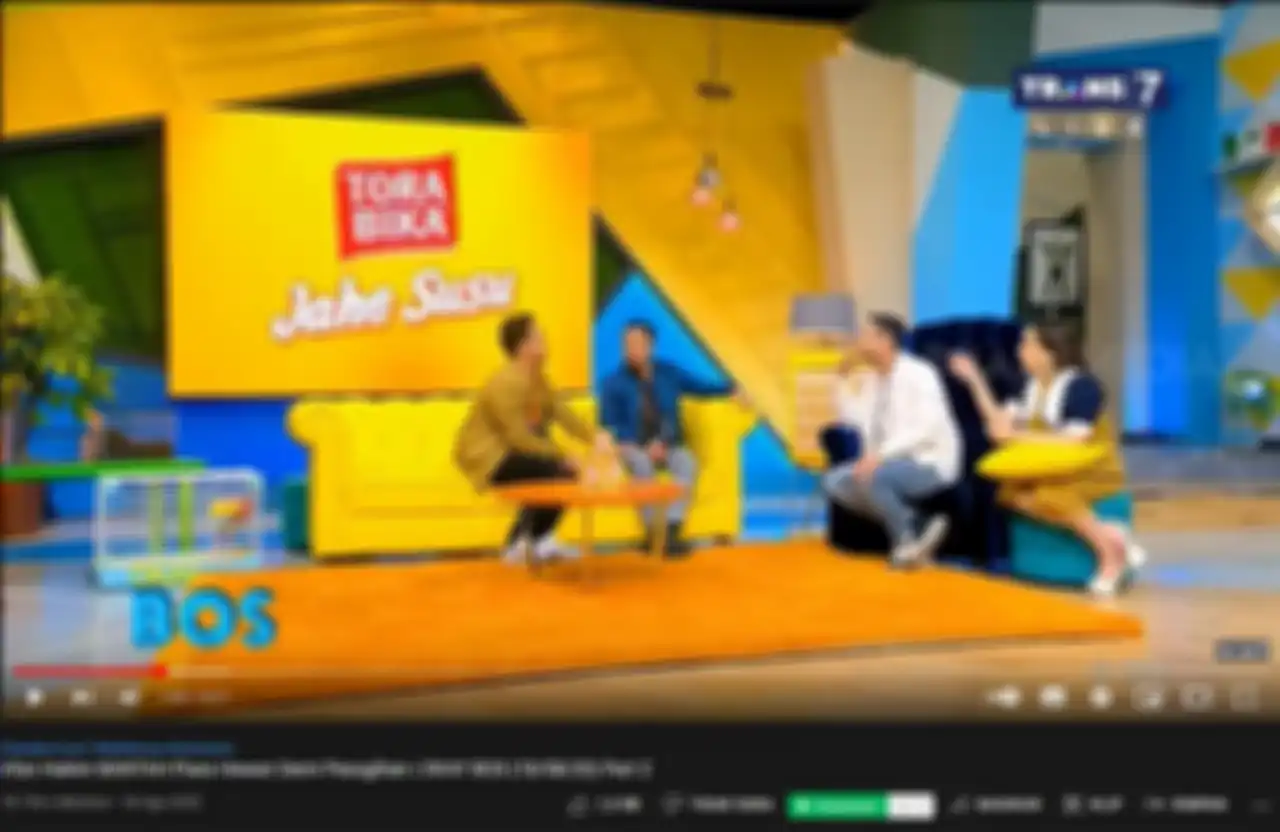 Irfan Hakim saat di acara Okay Boss