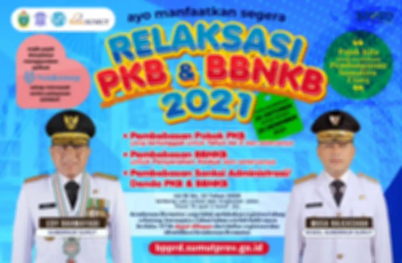 Keringanan pemutihan pajak kendaraan yang digelar Pemprov Sumatera Utara.