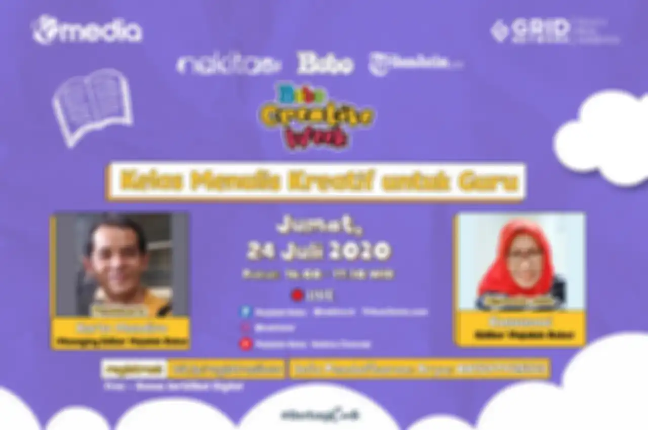 Bobo Creative Week: Kelas Menulis Kreatif untuk Guru. 
