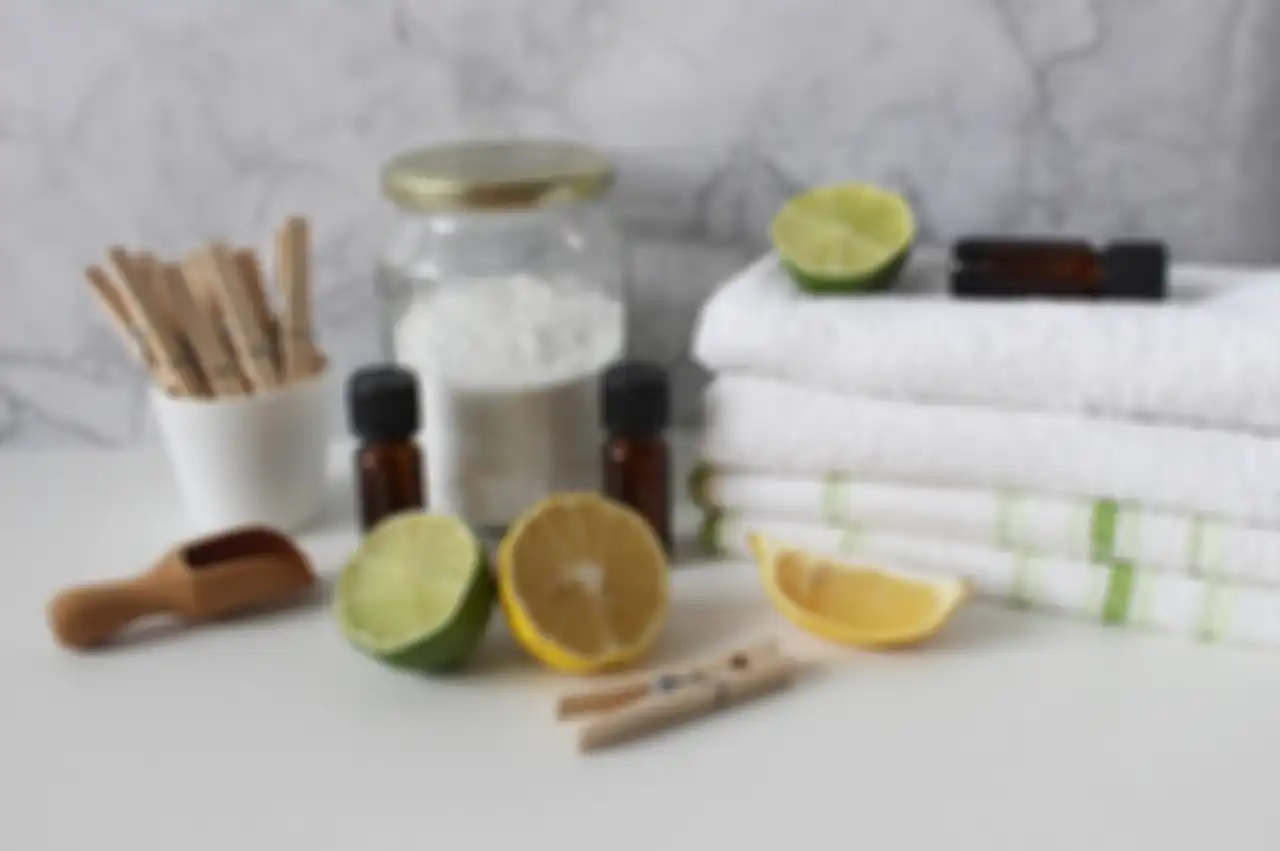 ilustrasi lemon dan baking soda