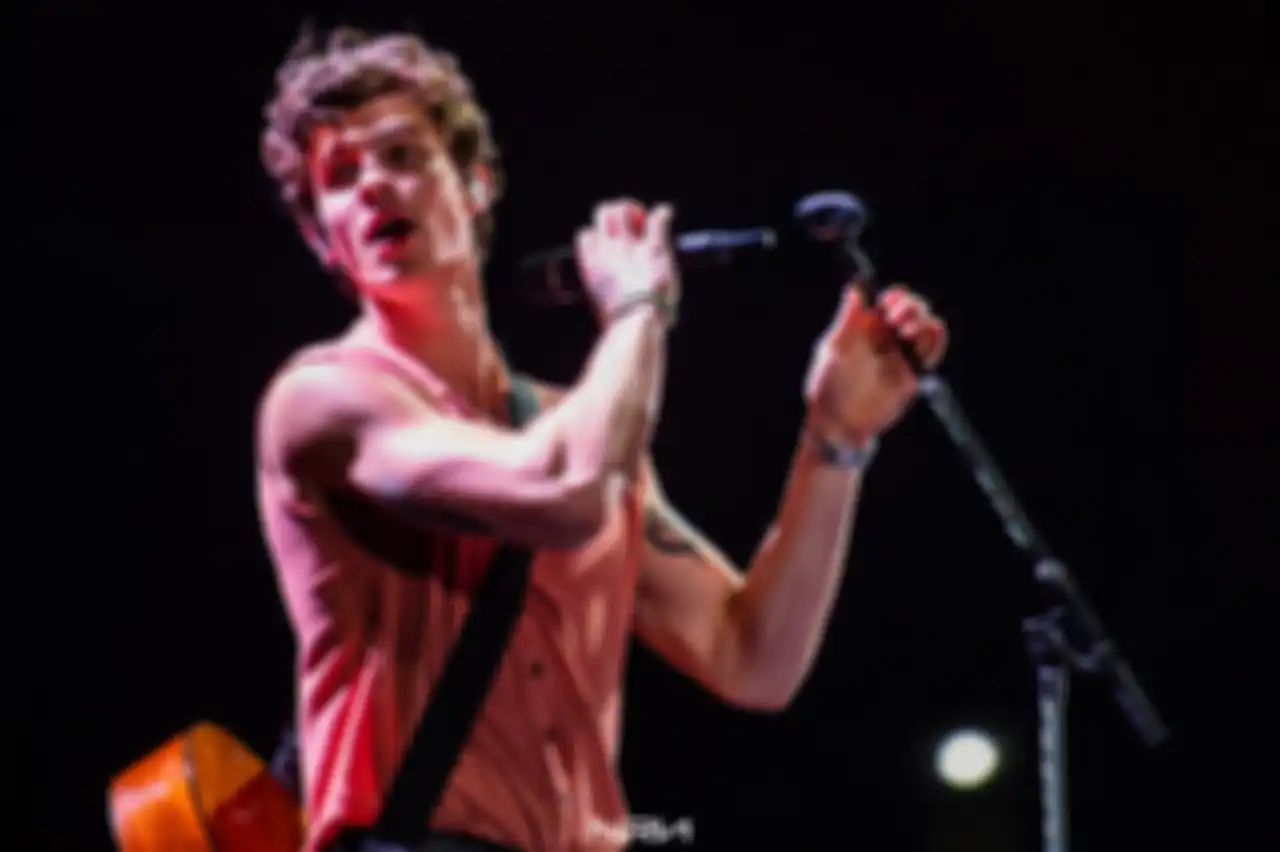 Shawn Mendes menggelar konser perdananya di Indonesia lewat Shawn Mendes: The Tour Asia 2019 di Sentul International Convention Center (SICC), Bogor, Jawa Barat, Selasa (8/10/2019).