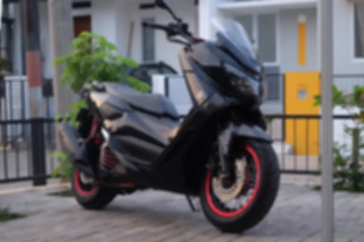Ilustrasi ban tubeless di motor