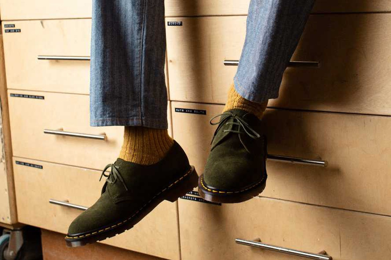 Dr.Martens Made in England 1461 Green