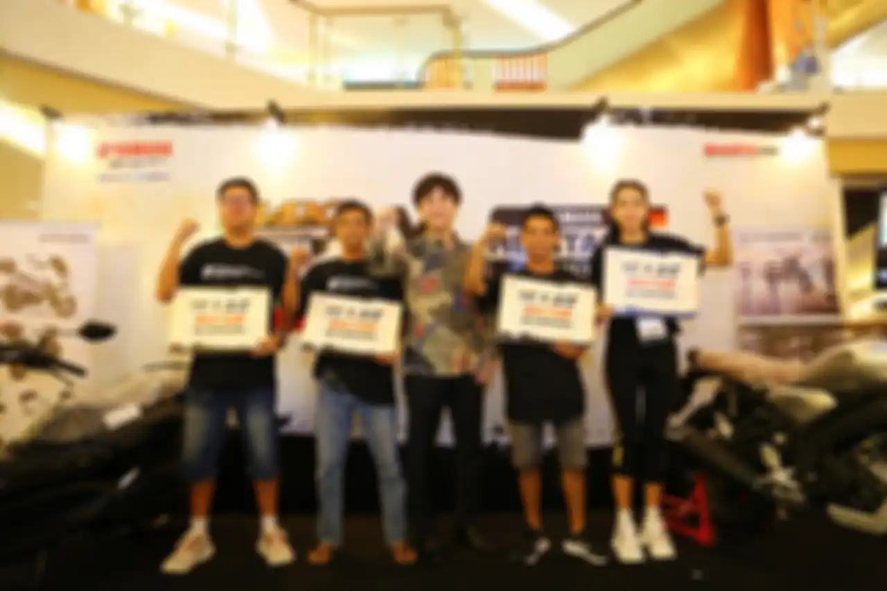 Pemenang kelas Master Customaxi x Yamaha Heritage Built Denpasar 2020 