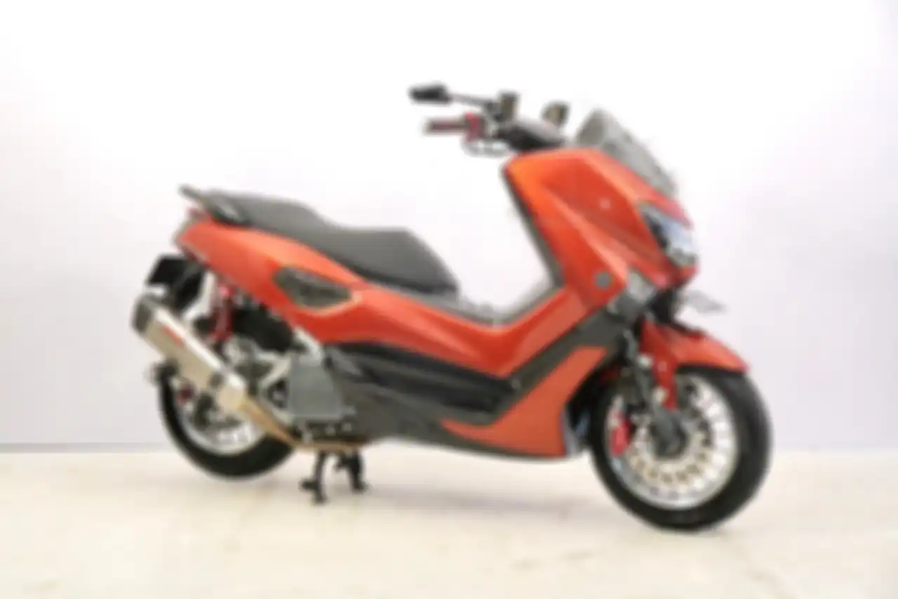 Yamaha NMAX pemenang kategori best elegant Customaxi x Yamaha Heritage Built Makassar