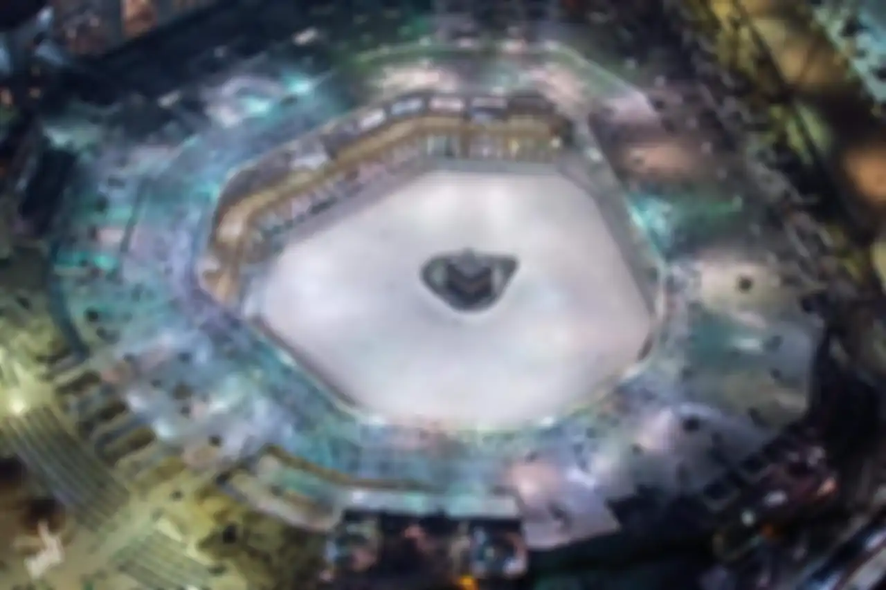 Pemandangan Masjidil Haram pada Jumat (6/3/2020)
