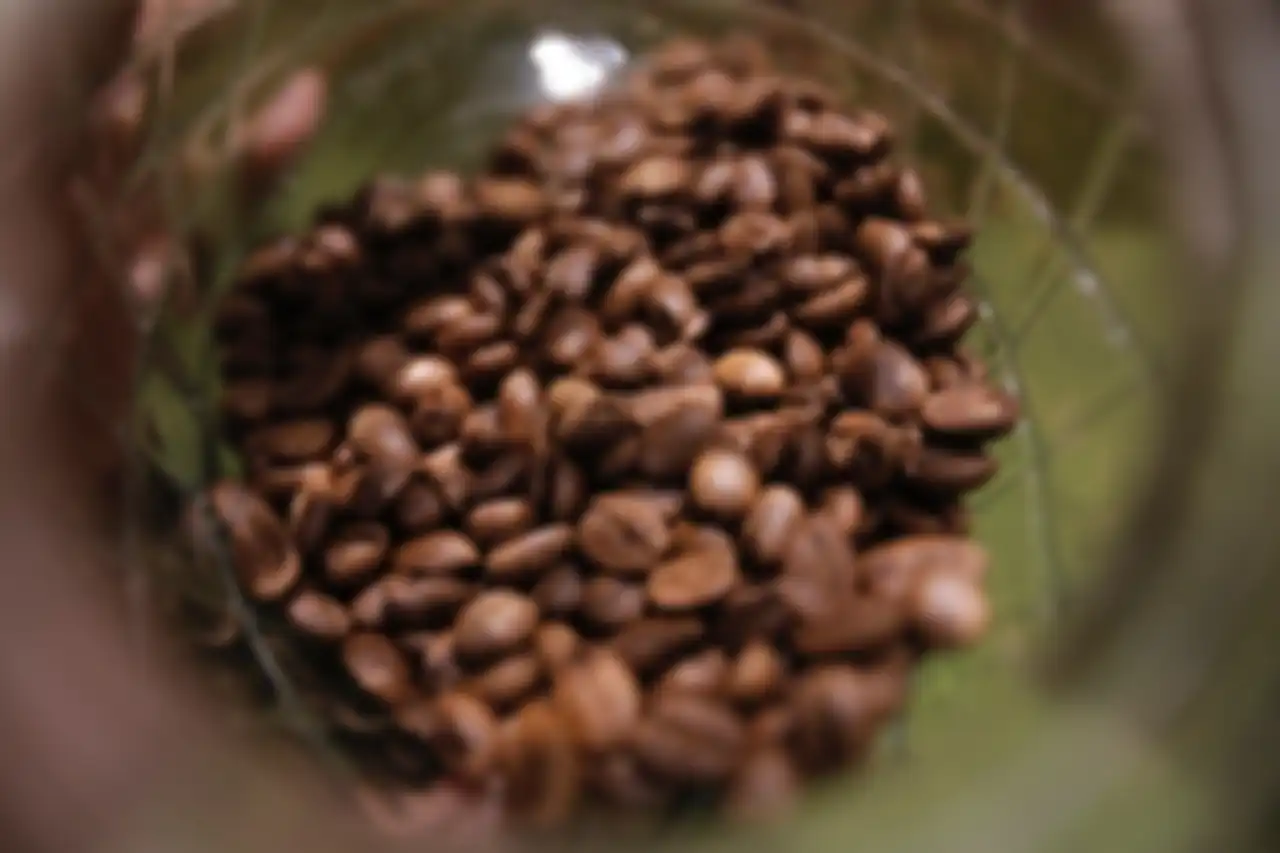 Biji kopi.