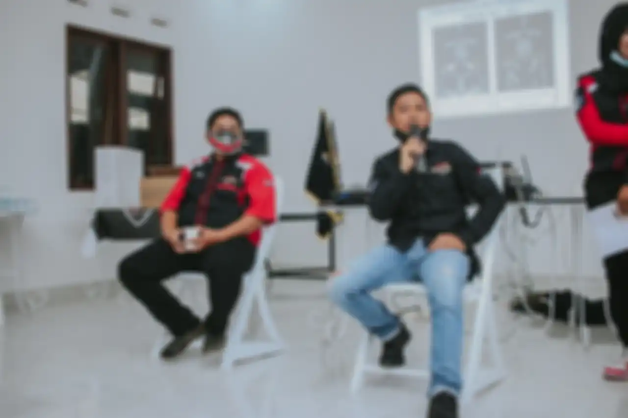 Calon ketua ARCI Chapter Sukabumi Wahyu Setya Nugraha (kiri) Gaga Andriana (kanan)