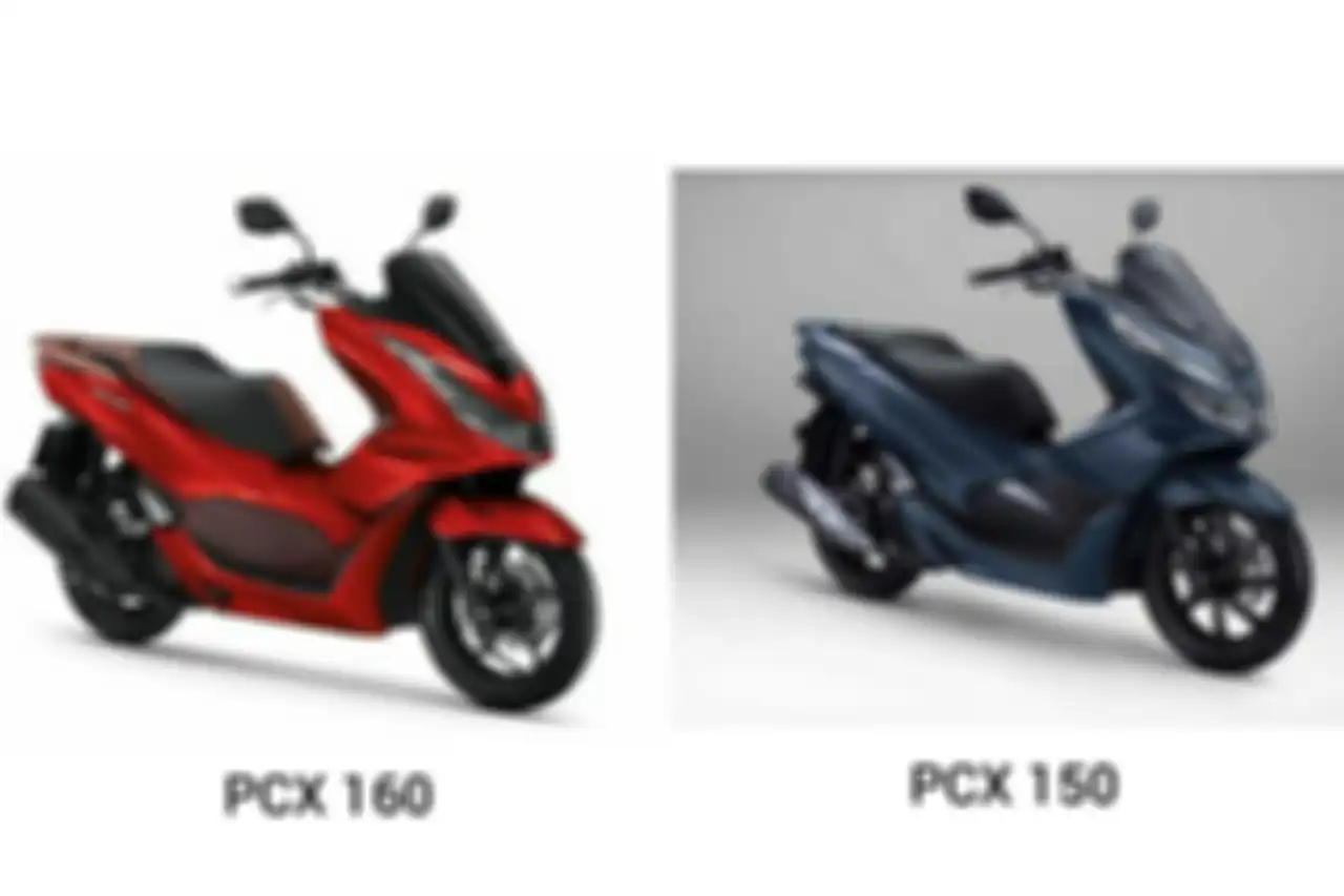 Honda PCX 160 dan Honda PCX 150.
