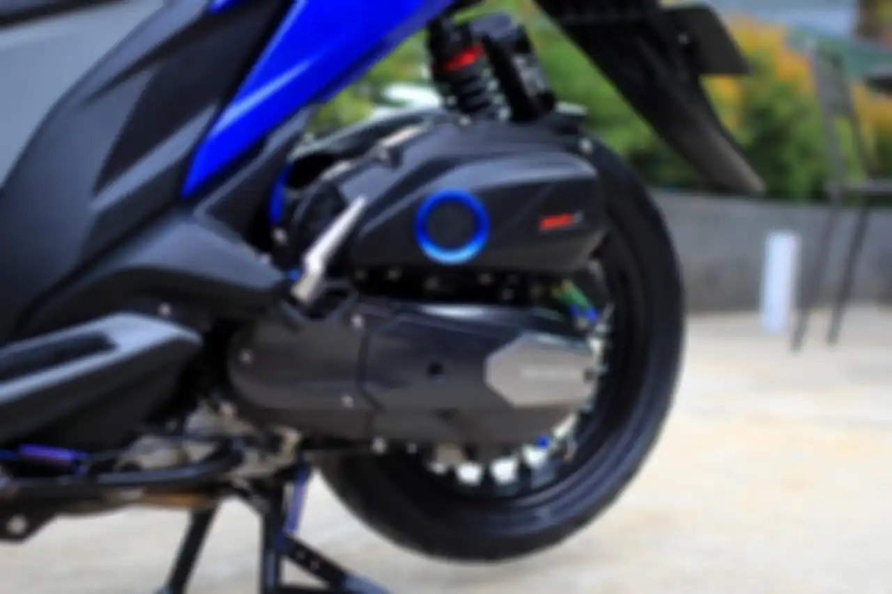 Cover CVT diganti pakai PCX CBU, tanpa selahan bikin tampilan lebih simpel