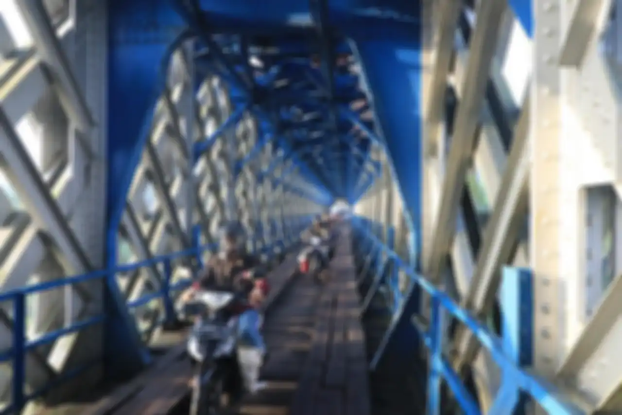 Kondisi terkini Jembatan Cirahong