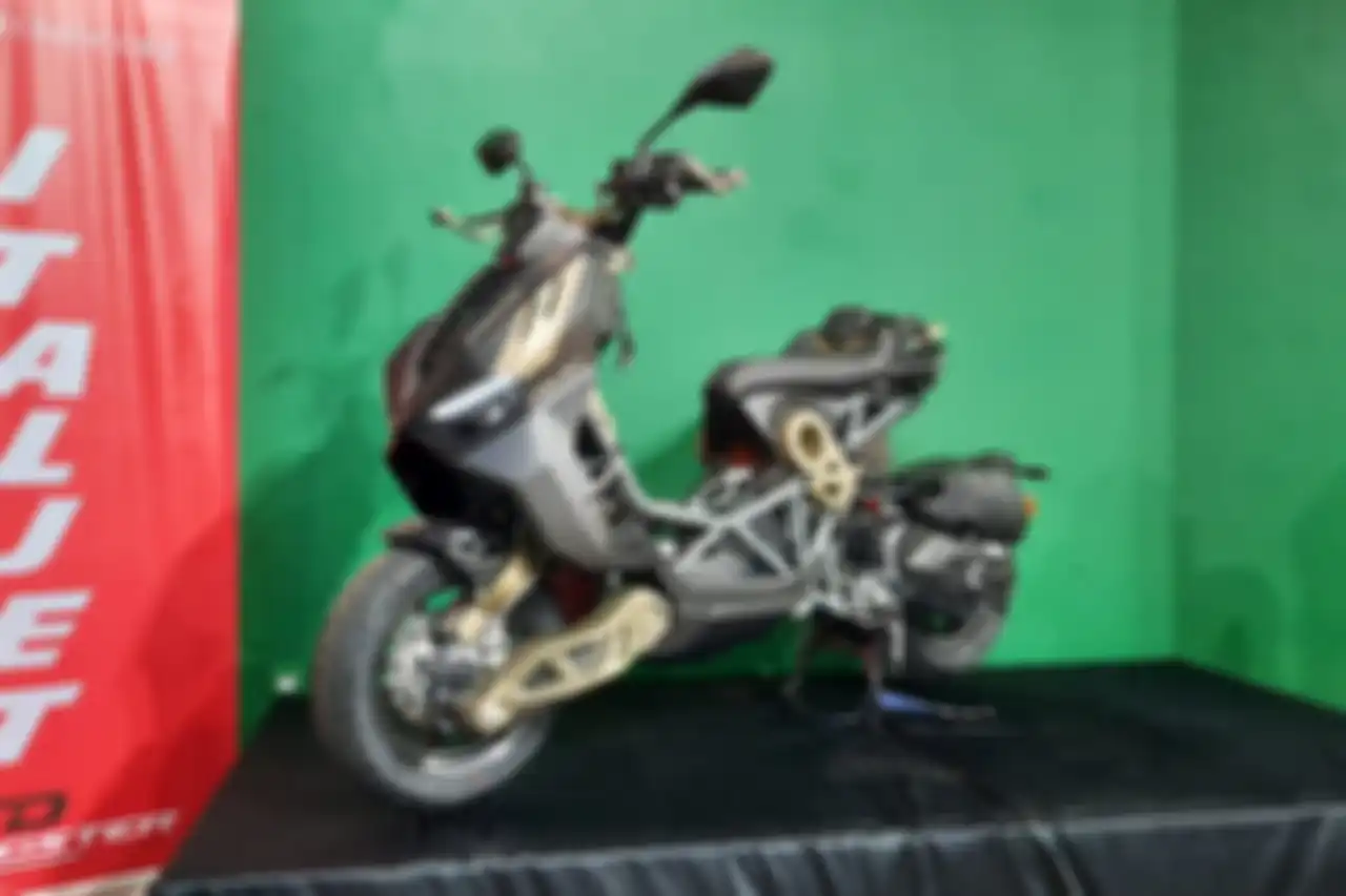 Peluncuran Italjet Dragster Limited Edition di kawasan SBCD, Jakarta Selatan, Kamis (10/3/2022).