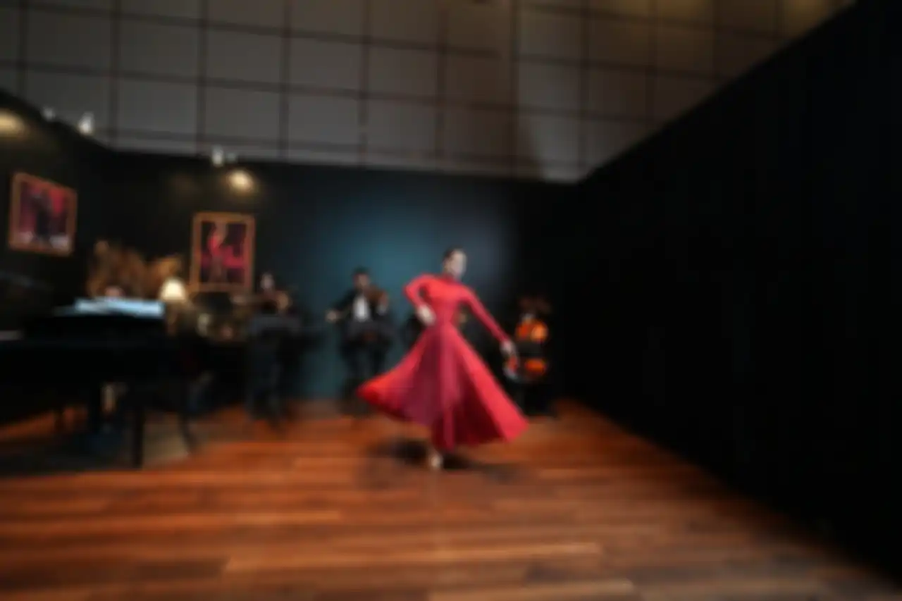 Hasil foto lensa Sony FE PZ 16-35mm F4 G saat motret balerina.
