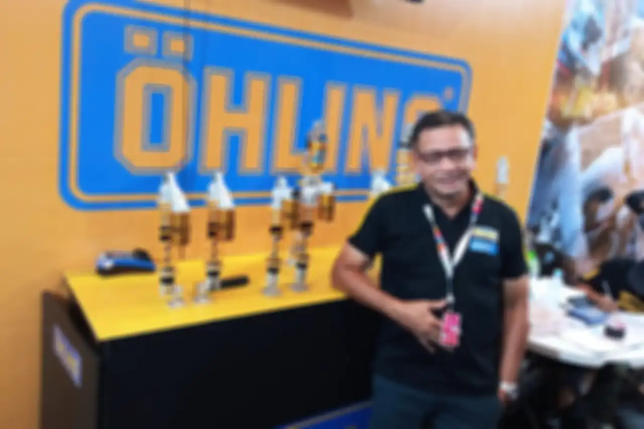  Direktur PT Madani Sentra Multi Jasa sebagai distributor resmi Ohlins, Eddy Saputra.